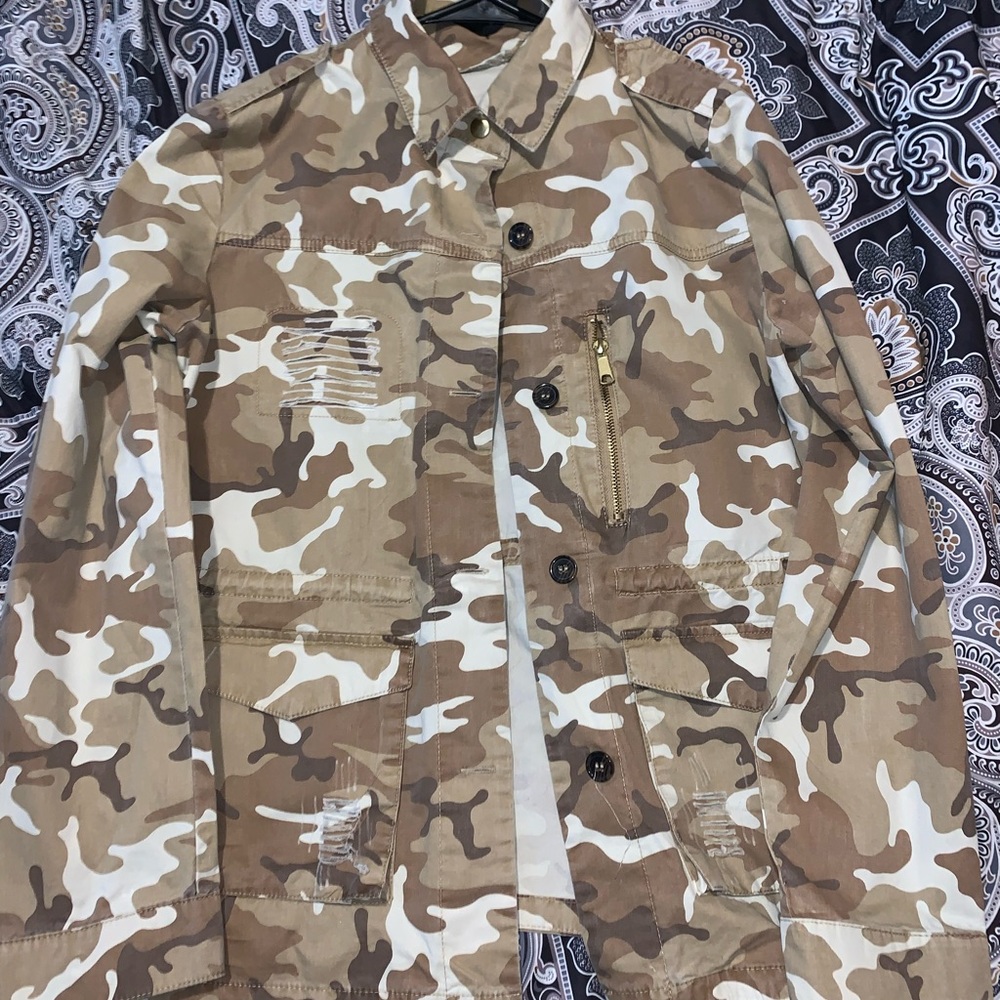 Desert camo jacket
